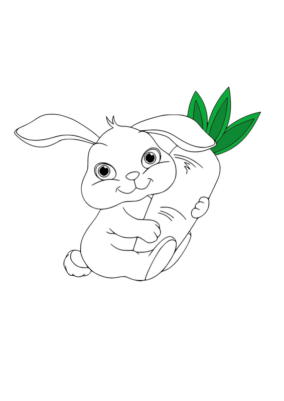 Hình ảnh Vẽ Tranh Tô Màu Con Thỏ Nhân Vật Bé Vectơ PNG , Vẽ Chú Thỏ, Vẽ Thỏ,  Vẽ Chiếc Nhẫn PNG và Vector với nền trong suốt để tải xuống
