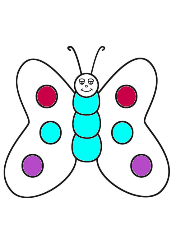 Cách vẽ con bướm - How to draw butterfly - YouTube