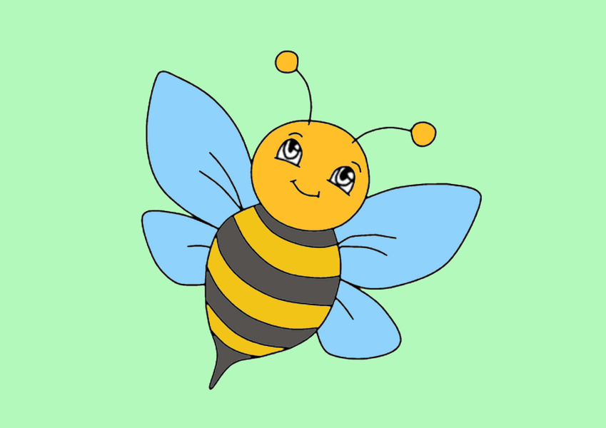 Bộ 30+ tranh tô màu con Ong đẹp nhất bé nào cũng thích