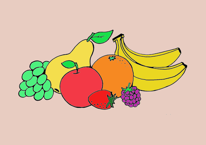 Tô màu chú khỉ cầm quả chuối - Trang Tô Màu Cho Bé