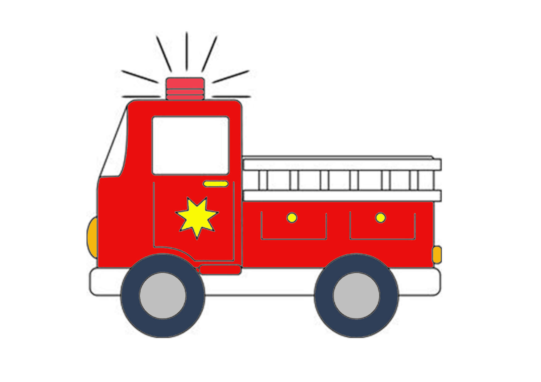 Bộ sưu tập tranh tô màu xe cứu hỏa cho bé đẹp nhất | Cừu, Xe cứu hỏa, Tranh