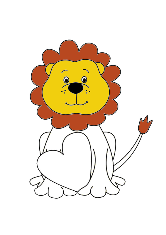 Tuyển chọn 35+ tranh tô màu con sư tử khiến bé thích thú
