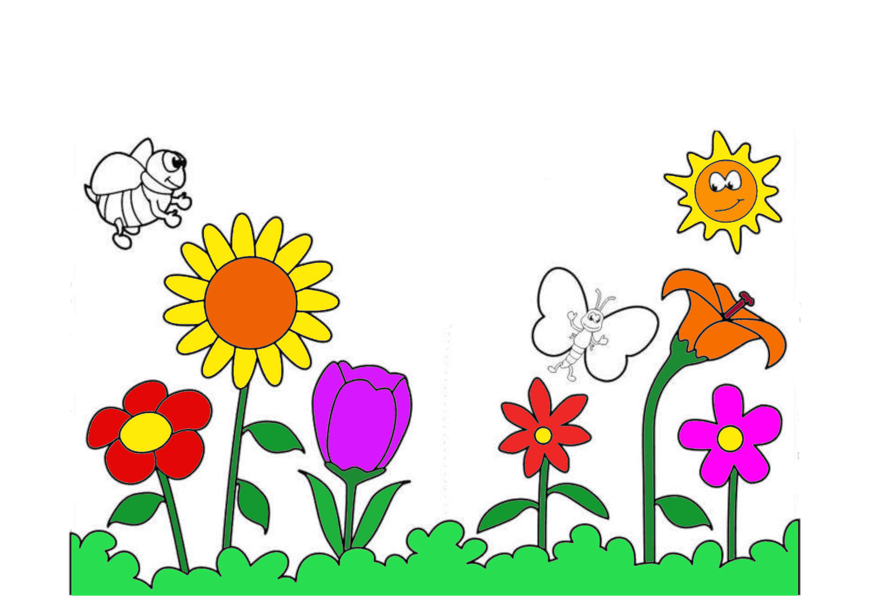 Hòa Mình Với Màu Sắc: Bộ Tranh Tô Màu Vườn Hoa Mùa Xuân – Telegraph