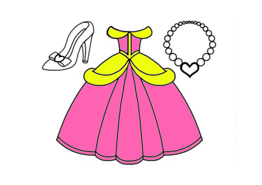 Ứng dụng Dresses Coloring Book Sách tô màu váy đầm cho bé  Link tải free  cách sử dụng